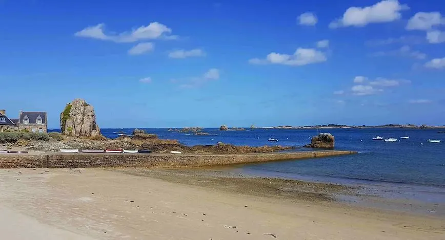 Ti An Avel, Petite Maison Independante Avec Jardin A 5 Minutes A Pied De La Mer 플루그레스캉 펜션